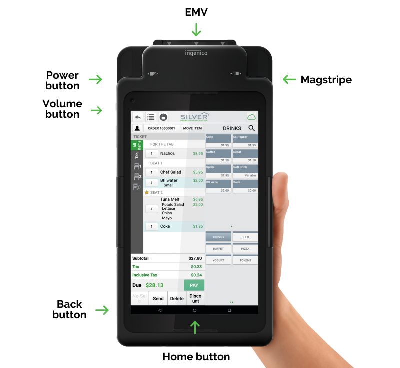 ncr silver orderpay hardware